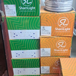 ریسه شلنگی مهتابی (سفید) شارو لایت مدل دولاین 2835 تراکم 120 LED در هر متر (برش هر 1 متر) پهنا 13 میل