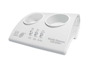 محافظ ولتاژ یخچال فریزر نمودار کنترل مدل M130 دو پریز ، 2 خانه