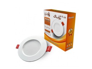 پنل سقفی 12 وات SMD  توکار شاه چراغ (هالوژن دایره ای، روناک) برش 12