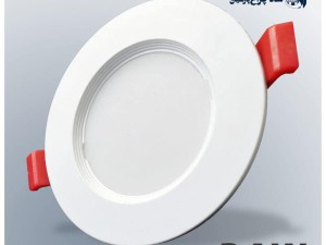 پنل سقفی 24 وات SMD  توکار شاه چراغ (هالوژن دایره ای، روناک) برش 22
