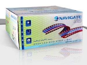 ریسه شلنگی 28355730 پرتو درخشان مدل گلد (تراکم 120 لامپ ال ای دی) رنگ آبی فیروزه ای