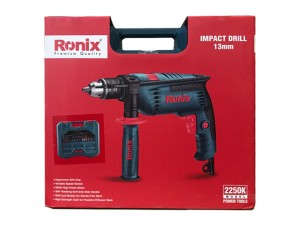 دریل چکشی رونیکس 850 وات کیف دار مدل RX-2250K
