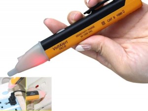 فازیاب القایی MODO  (فازیاب القایی چراغدار آلارم دار)ولت آلرت مدل 1ACD ا Voltage Tester Pen 60-1000V Non-Contact 1ACD Volt Alert