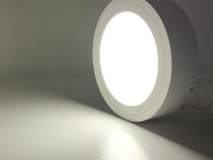 پنل سقفی 18 وات روکار ال ای دی شاهچراغ DOB(هالوژن دایره ای، روژان شاه چراغ) سایز رویه 17 سانت