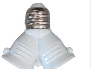 تبدیل سرپیچ 1به 2 آویز (سرپیچ دوقلو لامپ)