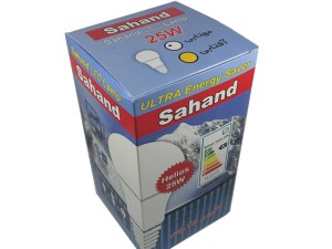 لامپ مهتابی LED حبابی 25 وات سهند (sahand)