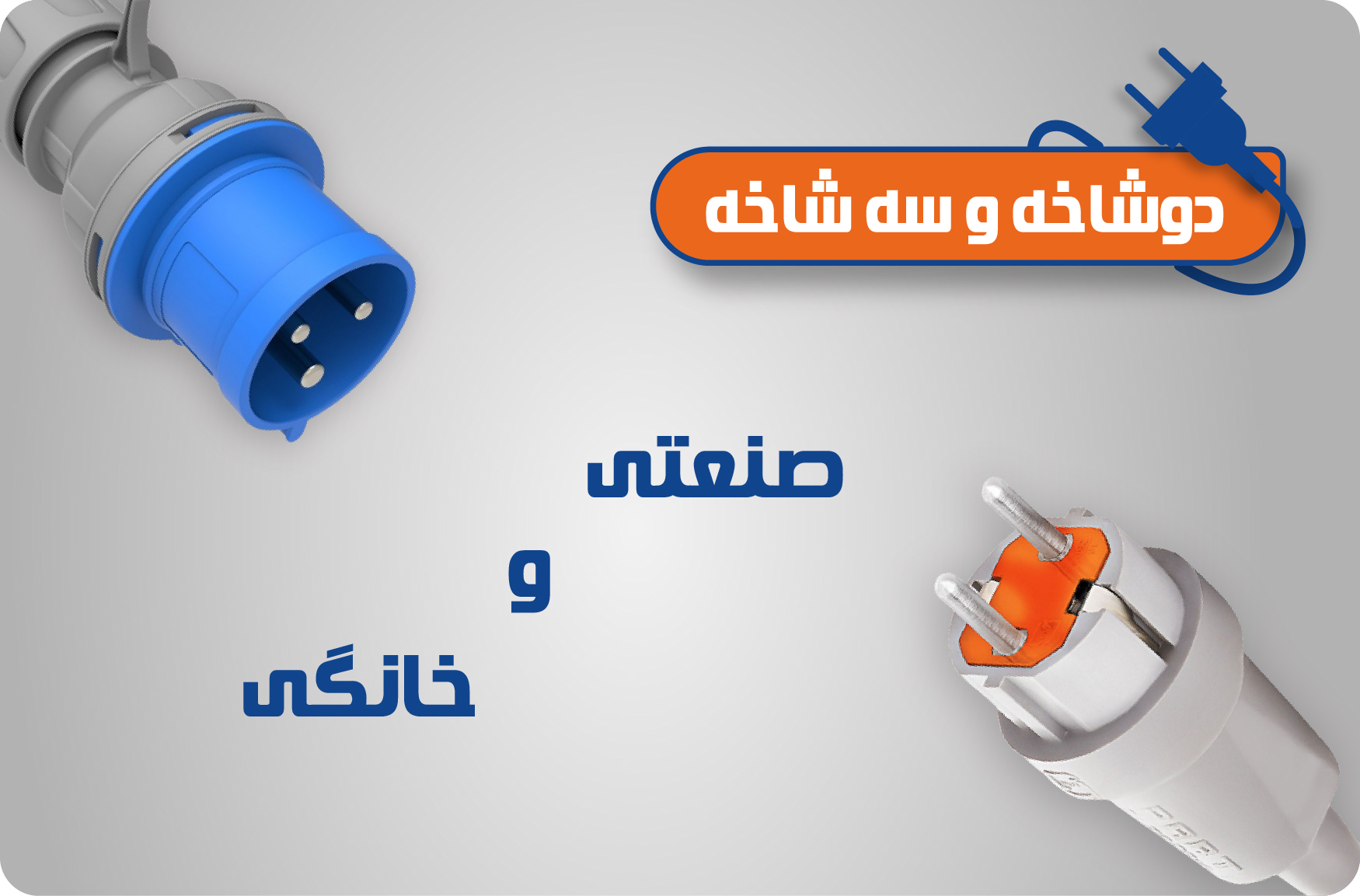 دوشاخه و سه شاخه