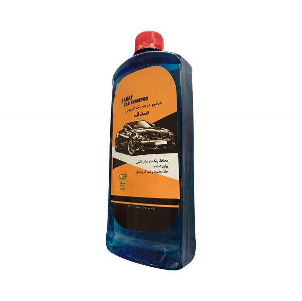 شامپو براق کننده بدنه خودرو صدف مدل SF-500ml حجم 500 میلی لیتر