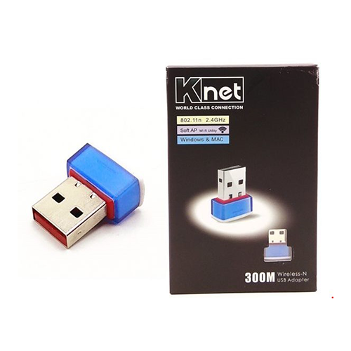 کارت شبکه USB WIFI KNET 300M