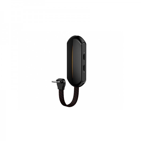 مبدل لایتنینگ به لایتنینگ و جک 3.5 میلیمتری صدا بیسوس Baseus GAMO iP to Dual iP & 3.5mm Adapter L47