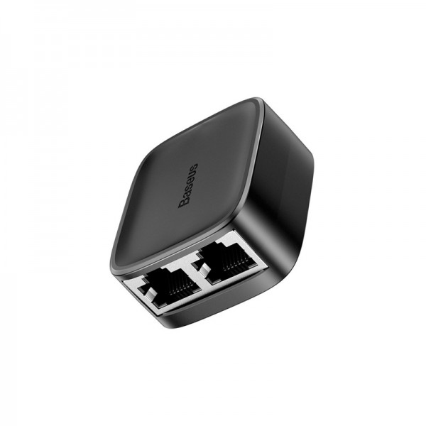 مبدل 1 به 2 پورت شبکه بیسوس Baseus High Speed 1 To 2 Network Splitter Adapter