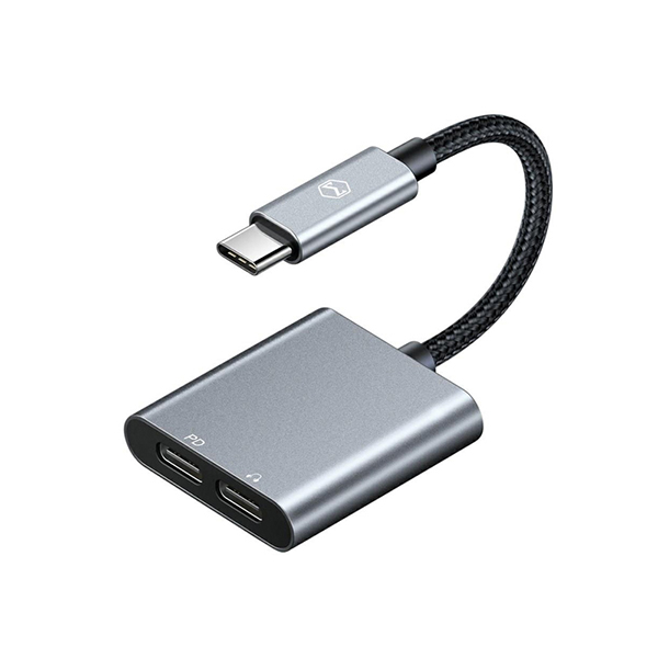 مبدل 1 به 2 تایپ سی مک دودو مدل Mcdodo Type C To Dual type C Audio Adapter CA-7550