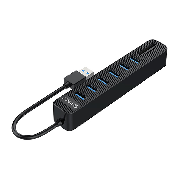 هاب 6 پورت و رم ریدر اوریکو ORICOT TWU3-6AST 6-Port USB3.0 HUB with Card Reader