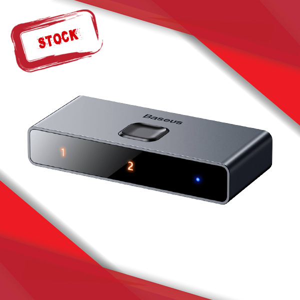 (دست دوم) سوییچ دو پورت HDMI بیسوس Baseus CAHUB-BC0G