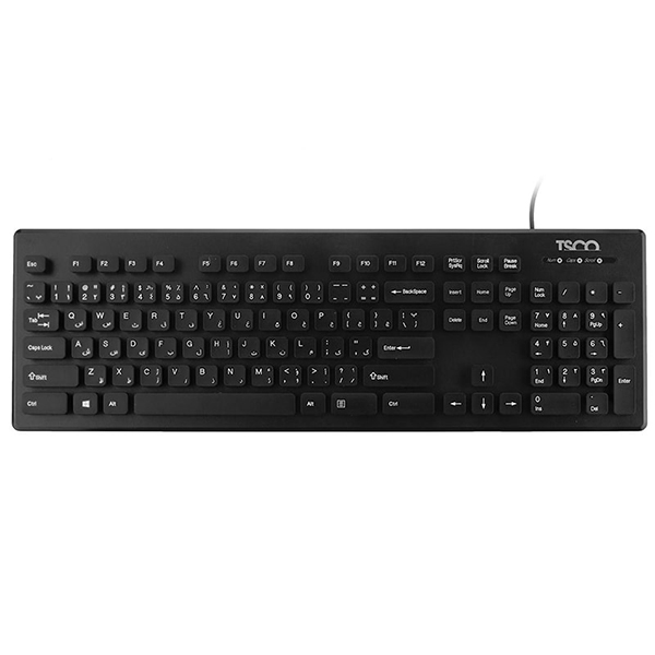 کیبورد حروف فارسی تسکو TSCO TK8022 Keyboard