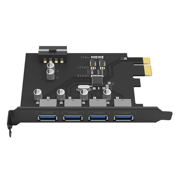 هاب یو اس بی اینترنال 4 پورت اوریکو Orico 4 Port USB3.0 PCI-E Expansion Card PME-4U