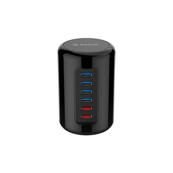 هاب 4 پورت USB3.0 با کابل داده و 2 پورت شارژ ORICO RH4CS HUB 4 Port USB3.0 with Data Cable and 2 Charging Port