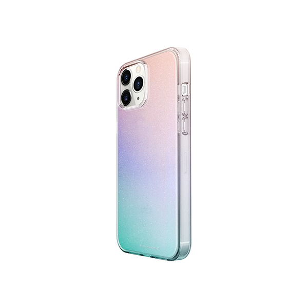 قاب براق آیفون 12 و 12 پرو ویوا مادرید طرح آمبره اکلیلی Viva Madrid Ombre Case iPhone 12/12 Pro
