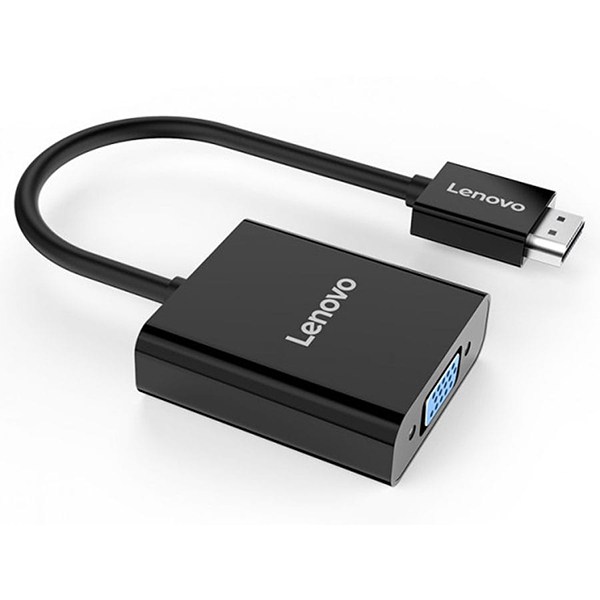 کابل تبدیل اچ‌دی‌ام‌آی به وی‌جی‌آی و آی‌یو‌ایکس لنوو Lenovo H203-B Hub HDMI to VGA + 3.5mm Audio Jack