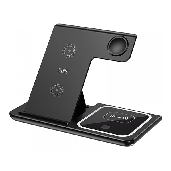 شارژر بی‌ سیم سه منظوره 15 وات ایکس‌او XO 15W Wireless Charger (Watch + Phone + Earphone) WX023