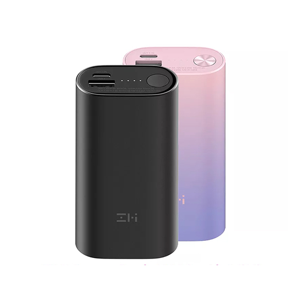 پاور بانک فست شارژ 10000 یو اس بی و تایپ سی شیائومی Xiaomi Zmi QB818 Power bank fast charge PD30W