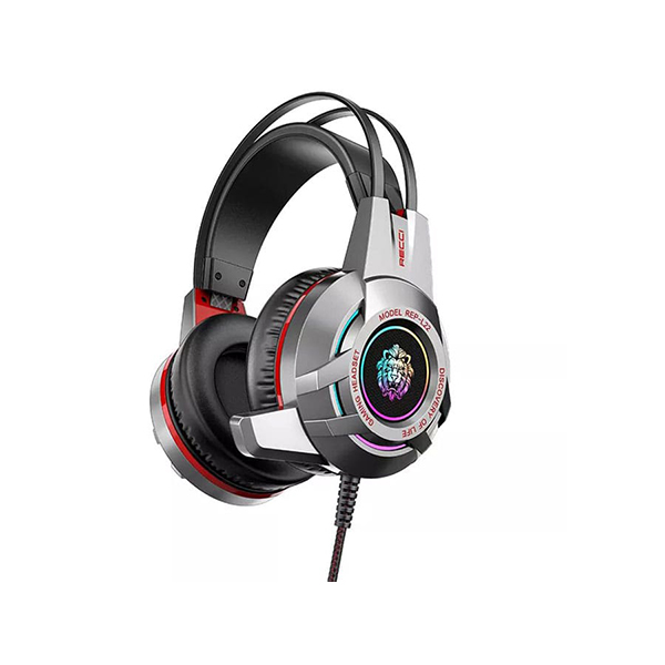 هدفون سیمی گیمینگ با جک 3.5 میلی‌متری رسی Recci REP-L22 3.5mm gaming earphones headphone