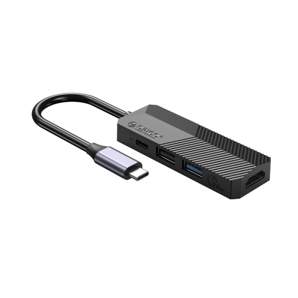 هاب آداپتور تایپ سی 4 در 1 اوریکو ORICO-MDK-4P ORICO Type-C Multifunctional Docking Station