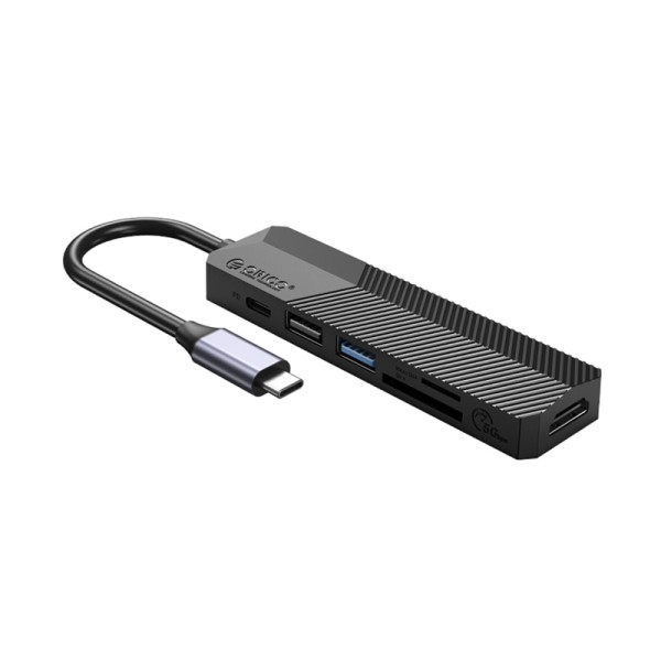 هاب آداپتور تایپ سی 6 در 1 اوریکو ORICO-MDK-6P ORICO Type-C Multifunctional Docking Station