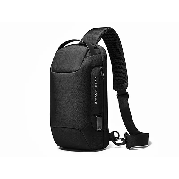 کوله تک بند ضد سرقت دارای پورت USB بنج BANGE BG-22085 Sling Chest Bag USB External Charging Port