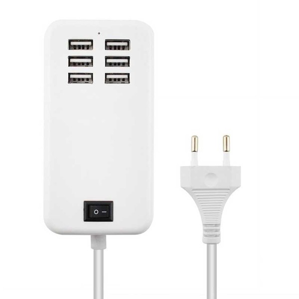 شارژر ۶ پورت ۳۰W USB 1.5m