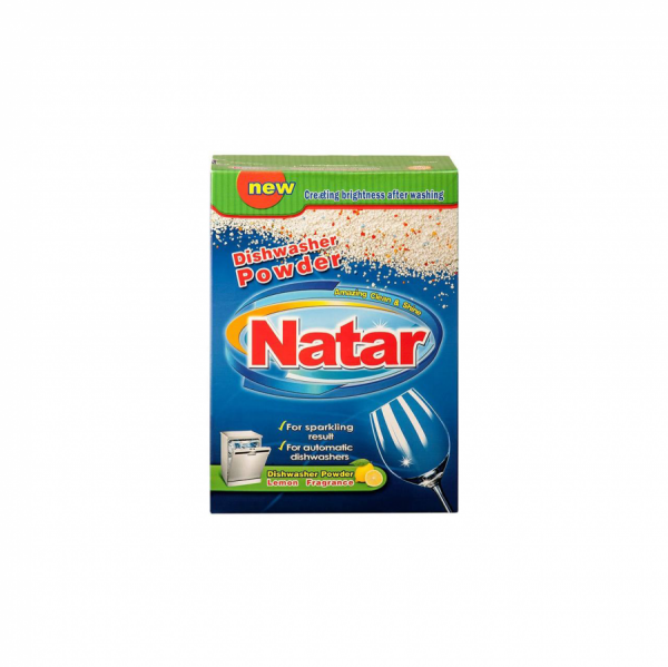 پودر ماشین ظرفشویی ناتار با رایحه لیمو بسته 900 گرمی