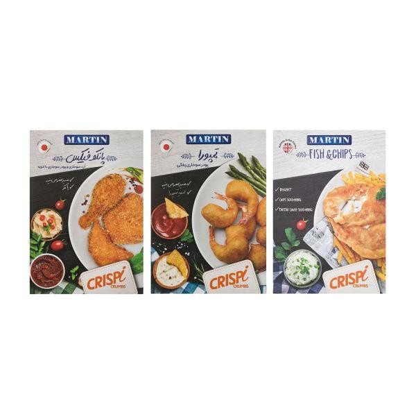 پودر سوخاری مارتین مجموعه 3 عددی