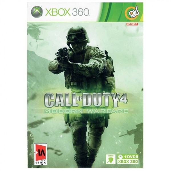 بازي Call Of Duty 4 Modern Warfare مخصوص Xbox 360
