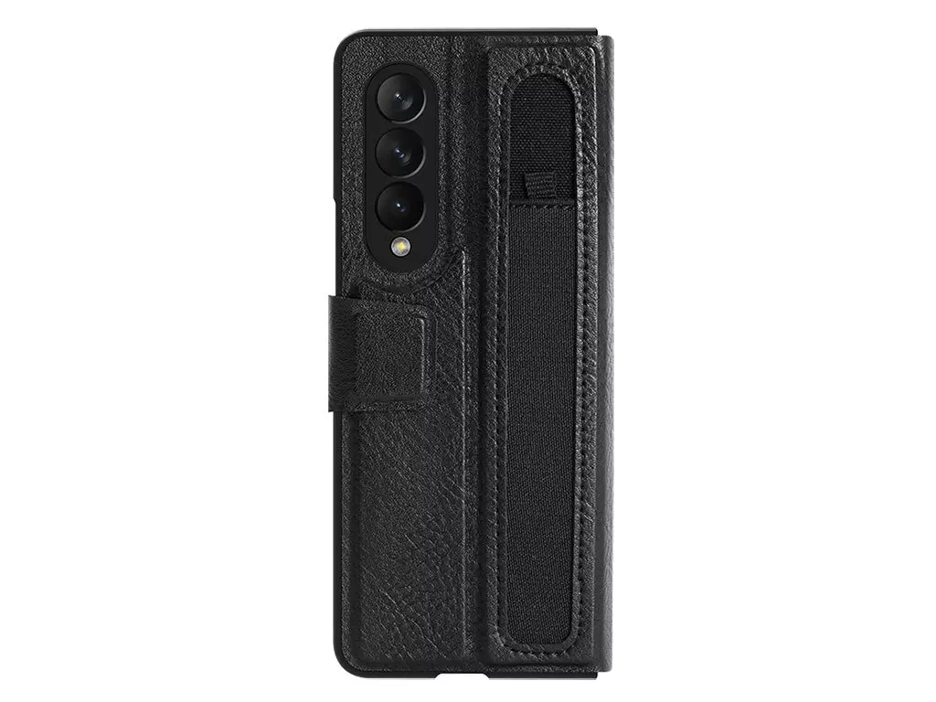 کیف چرمی محافظ نیلکین Nillkin Samsung Galaxy Z Fold 3 Aoge Leather Case