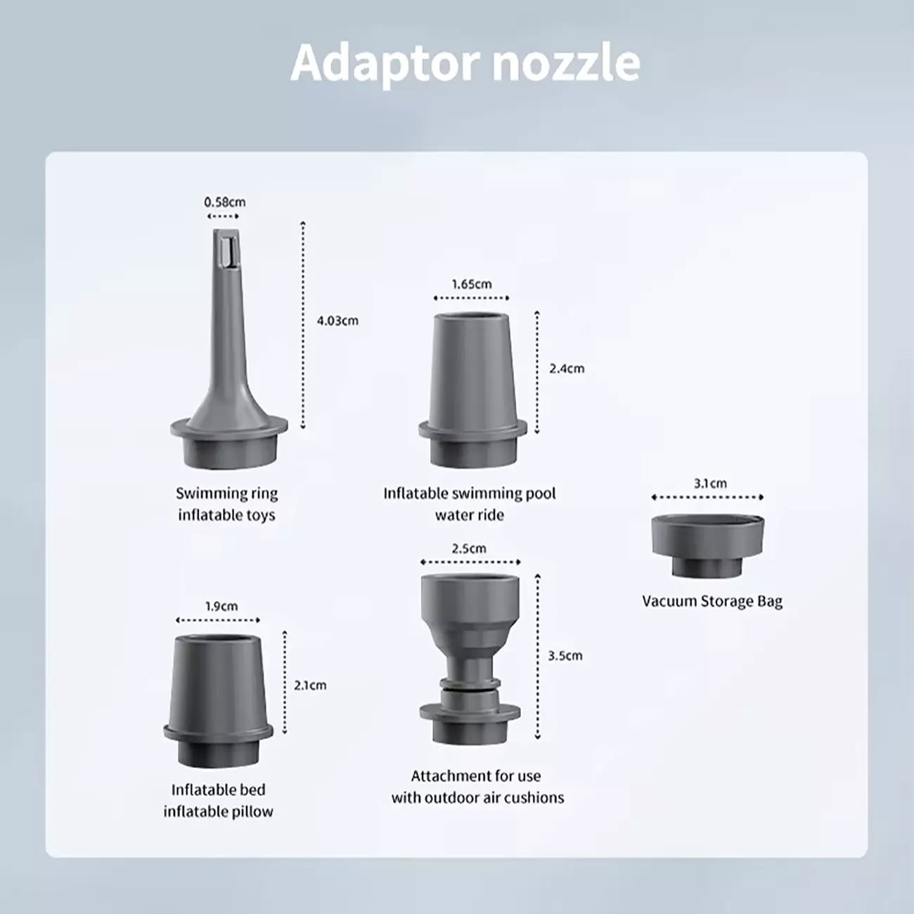 پمپ هوای کوچک و چراغ کمپینگ 66001 (مناسب وکیوم کیف بنج BG-3028 )