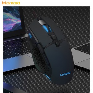 موس باسیم مخصوص بازی لنوو Lenovo M106 Wired USB Gaming Mouse