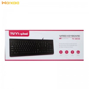 کیبورد با سیم تسکو TSCO TK 8012 Wired Keyboard