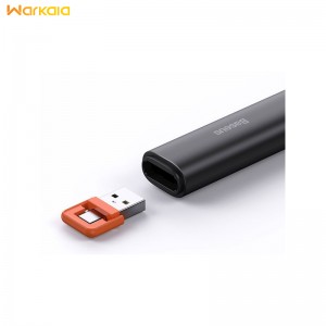 پوینتر و پرزنتر لیزری بی سیم بیسوس Baseus Orange PPT Wireless Presenter