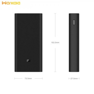 پاور بانک شارژ سریع شیائومی Xiaomi Mi Power Bank PLM07ZM 20000mAh