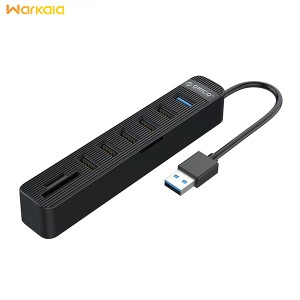 هاب 6 پورت و رم ریدر اوریکو ORICO TWU32-6AST 6-Port USB3.0 HUB with Card Reader