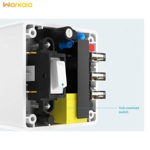 چند راهی مکعبی قابل اتصال به پریز میجیا شیائومی Xiaomi Mijia Magic Cube Socket Plug Multifunctional USB Charger