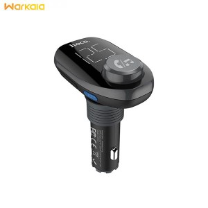 شارژر فندکی با قابلیت پخش موسیقی و تماس هوکو Hoco E45 Car Charger with Wireless FM Transmitter