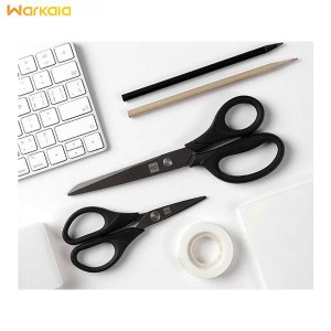 مجموعه قیچی کاغذ 2 عددی شیائومی Heat-Plated Titanium Stationery Scissors Combination HU0030