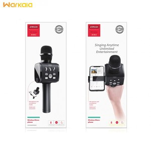 میکروفون بلوتوث و اسپیکردار جویروم JOYROOM Wireless Bluetooth External K Song Microphone JR-MC3