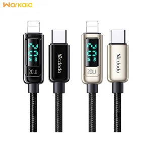 کابل هوشمند تایپ سی به لایتنینگ مک دودو Mcdodo CA-8810 Digital Pro Type-C To Lightning Cable 1.2m