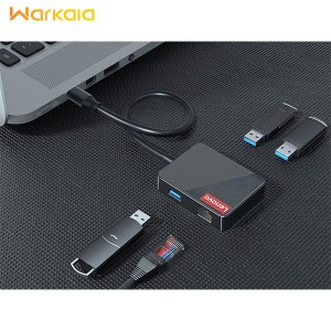 هاب 4 پورت یواس‌بی لنوو Lenovo LP0803 Multifunctional USB to USB 3.0 / 2* USB 2.0/ RJ45