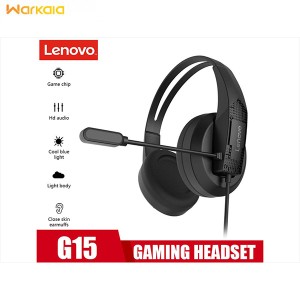 هدفون گیمینگ سیمی لنوو Lenovo G15 Dynamic Driver Wired Gaming Headphones