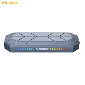 باکس هارد RGB M.2 NVMe SSD اوریکو ORICO-M2VG01-C3 RGB M.2 NVMe SSD Enclosure