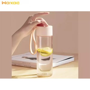 بطری آب شیشه ای قابل حمل شیائومی Xiaomi SJ010301 480ML Crystal Water Bottle BPA Free