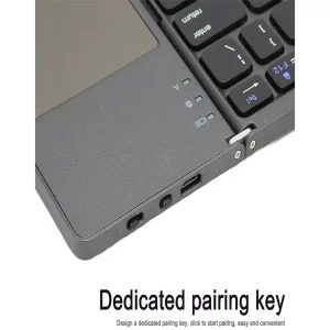 کیبورد بلوتوث تاشو با تاچ پد Foldable Bluetooth Keyboard With Touch Pad B033